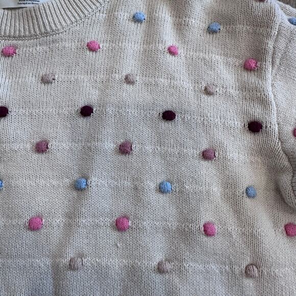 H&M Natural White Textured-Knit Sweater - Size 8-10Y - Picture 3 of 5